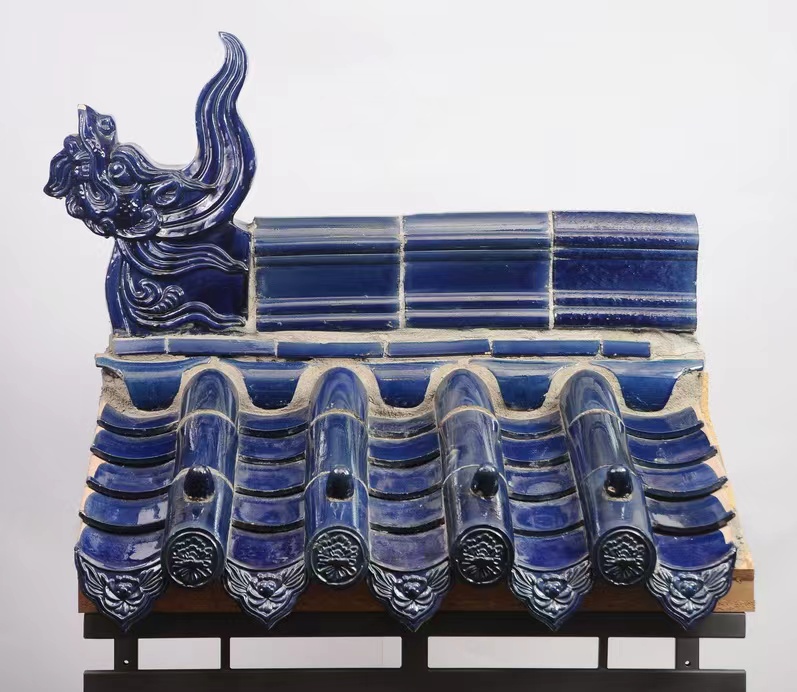 藍(lán)色琉璃瓦 藍(lán)色琉璃瓦